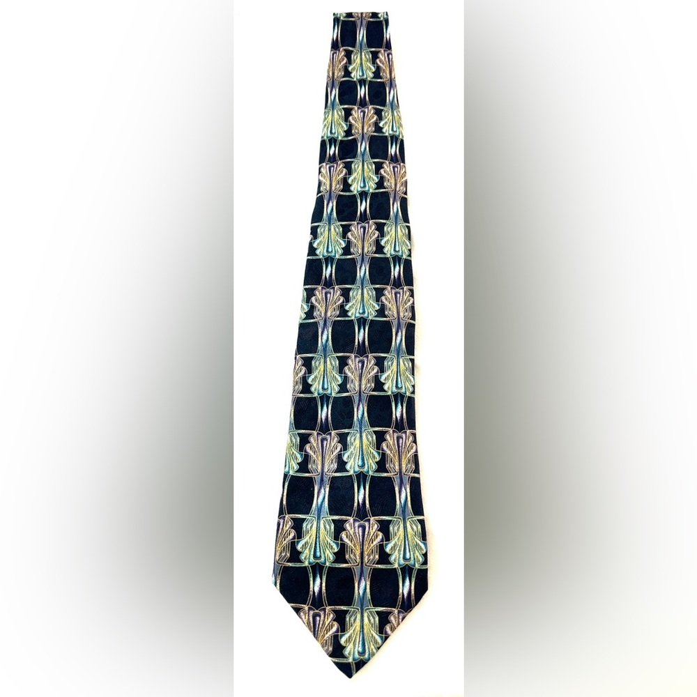 PAVIA Made In Italy Men's Designer Fine Silk Neck Tie